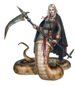 Ursathella the Snake Lady